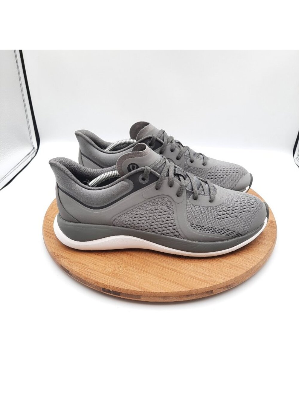 Lululemon Chargefeel Workout Low Womens 9 Shoes Asphalt Gray Running Sneakers